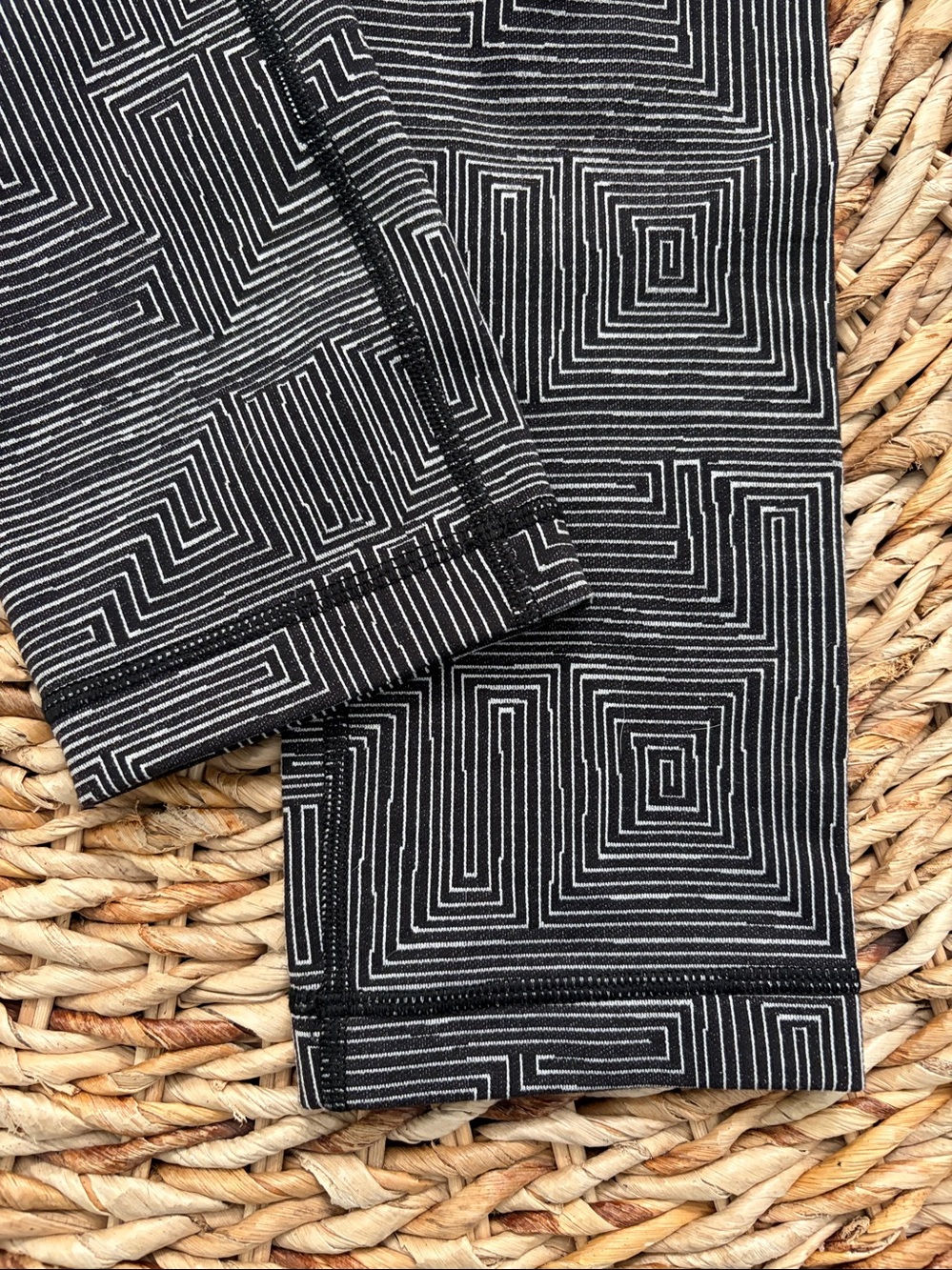 Lululemon Wunder Under Maze Jacquard Crop Legging - Picture 10 of 14